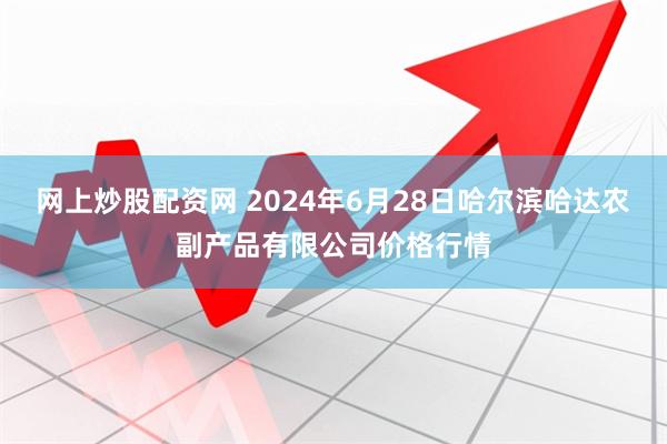 网上炒股配资网 2024年6月28日哈尔滨哈达农副产品有限公司价格行情